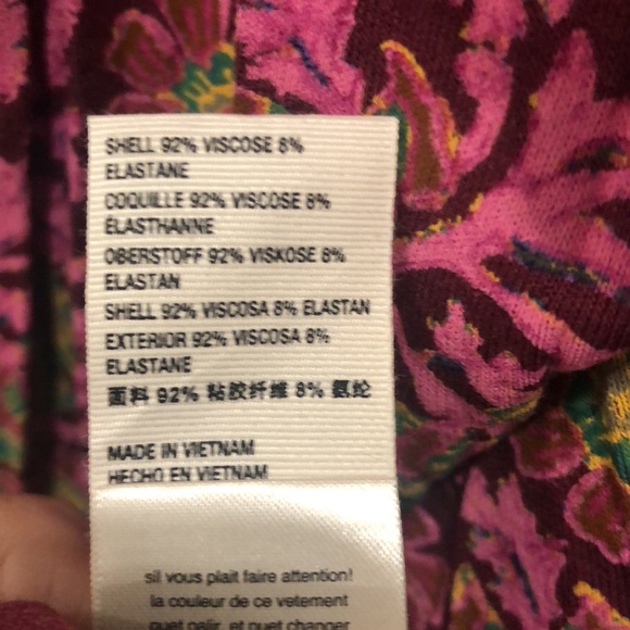 Free People NWT ($108 retail!) Olivia Printed Tunic Top/Dress 🌺 - Picture 9 of 10